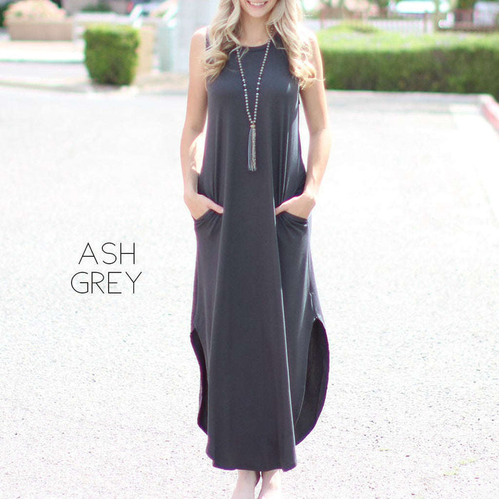 Tulip Hem Midi Dress | S-XL