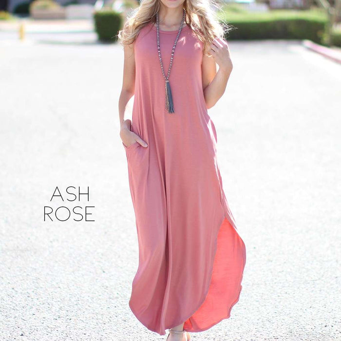 Tulip Hem Midi Dress | S-XL