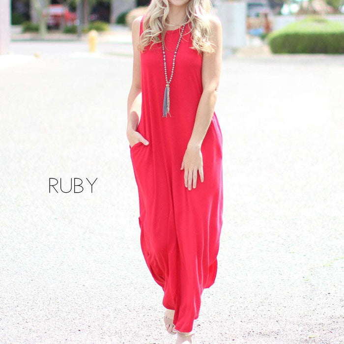 Tulip Hem Midi Dress | S-XL
