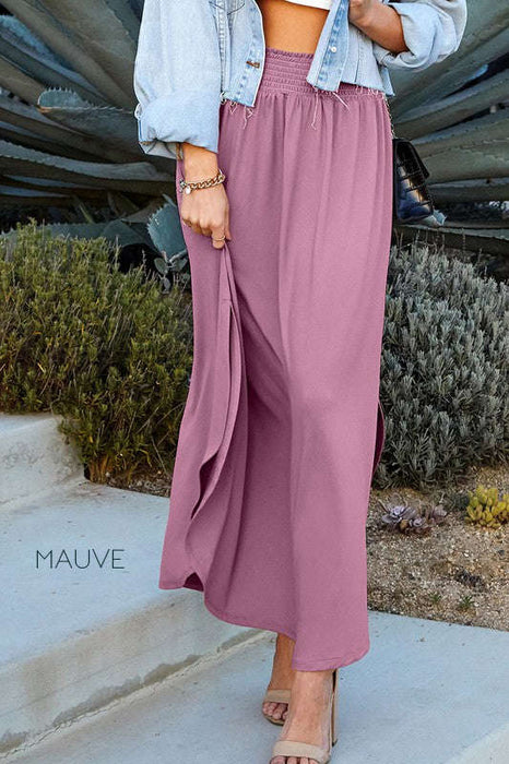 Side Slit Maxi Skirt | S-XL