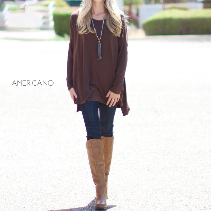 Cowl Neck Tunic | S-XL