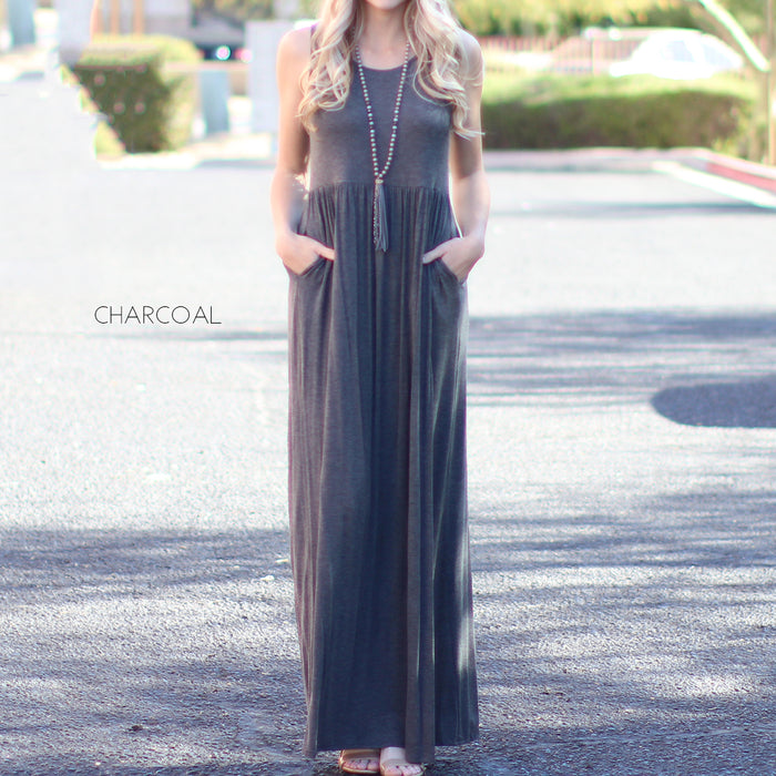 Pocket Tank Maxi Dress Pocket Tank Maxi Dress