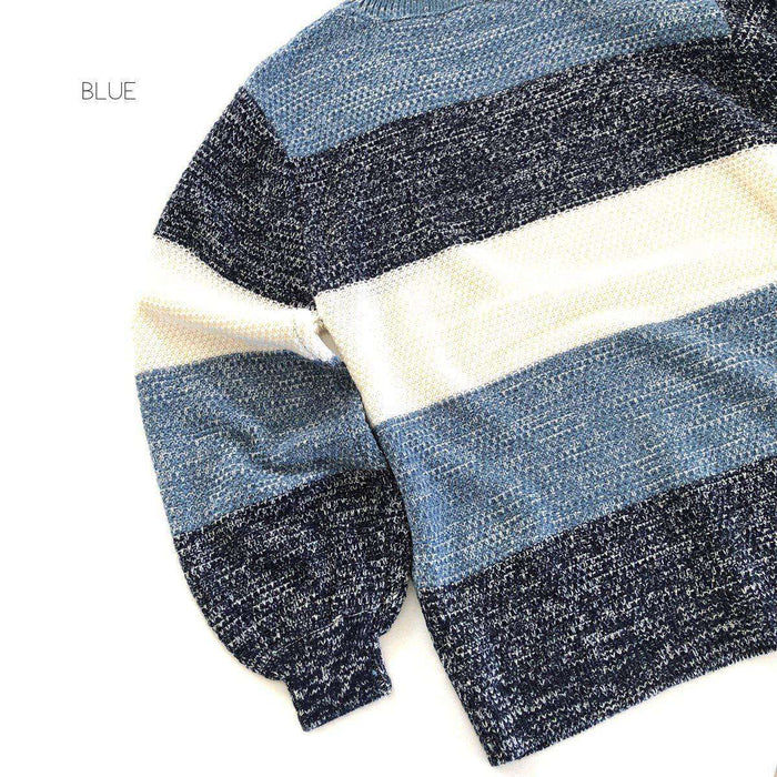 Heather Block Sweater | S-XL