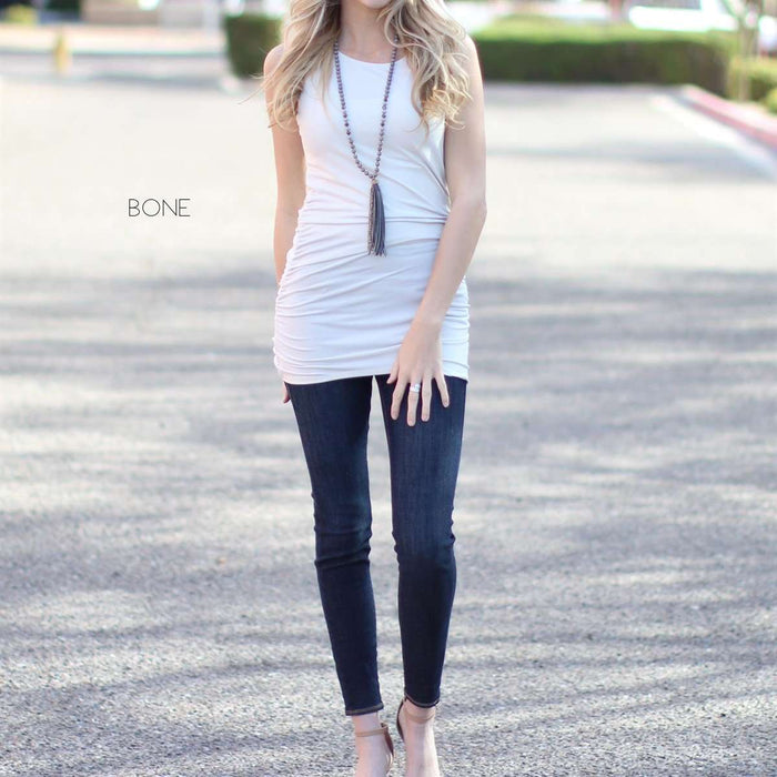 Ruched Tank | S-XL