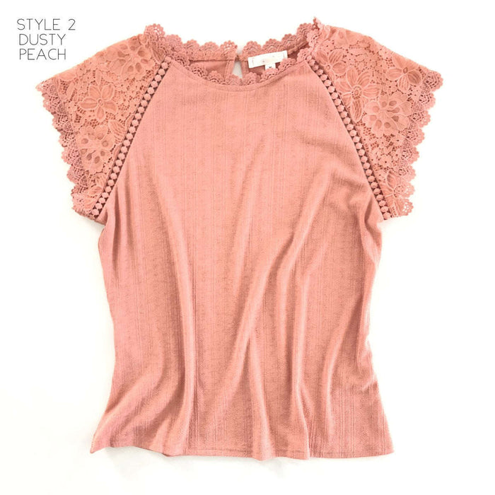 Lace Detail Top Collection