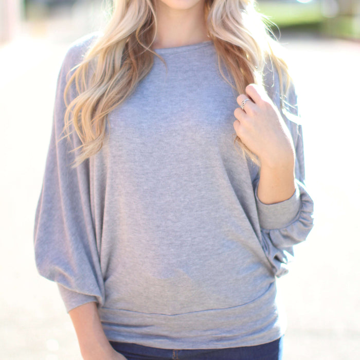 Ultra Soft Bubble Sleeve Sweater