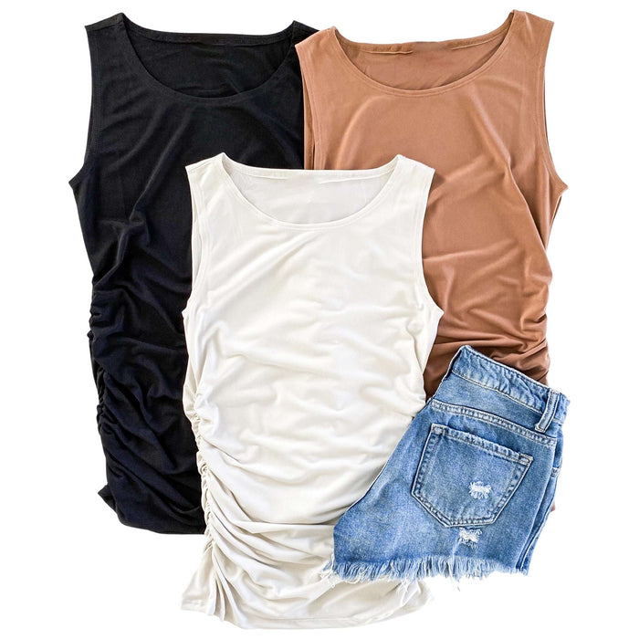 Ruched Tank | S-XL