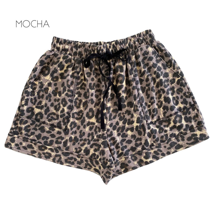 Leopard Lounge Shorts | S-XL