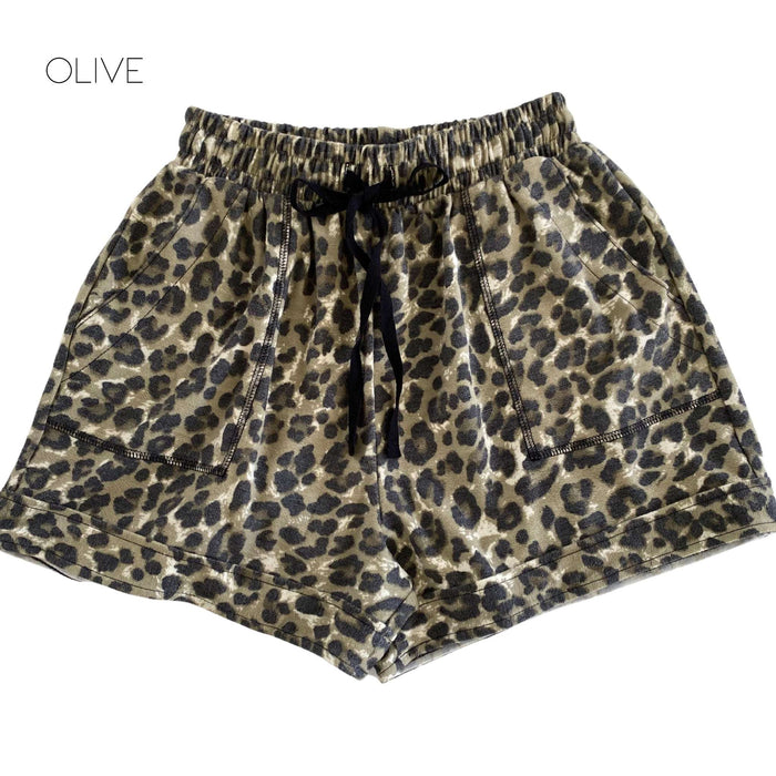 Leopard Lounge Shorts | S-XL